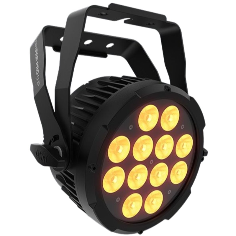 Chauvet SLIMPARPROQIP Outdoor-Rated Low-Profile 12-LED PAR Light w/ RGBA