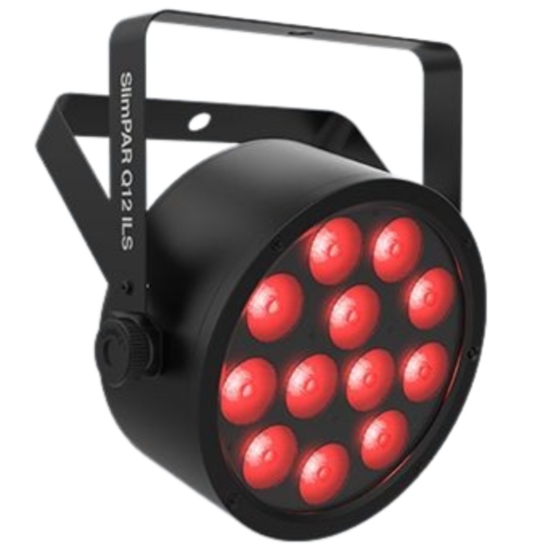 Chauvet SLIMPARQ12ILS Low-Profile 12-LED PAR Light w/ RGBA and ILS