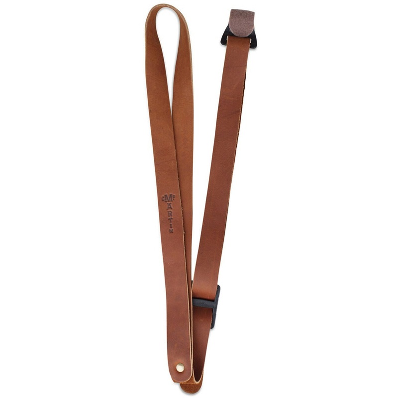 Martin 18A0121 Leather Ukulele Strap, Brown