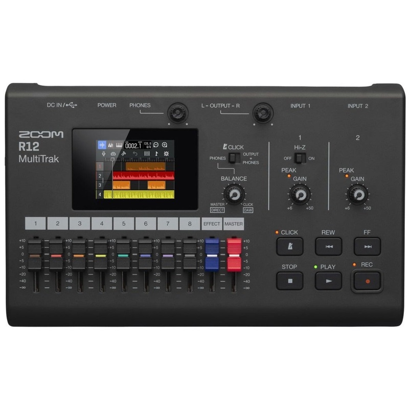 Zoom R12 8-Track, 2-Channel Recorder and Audio Interface w/ Touchscreen