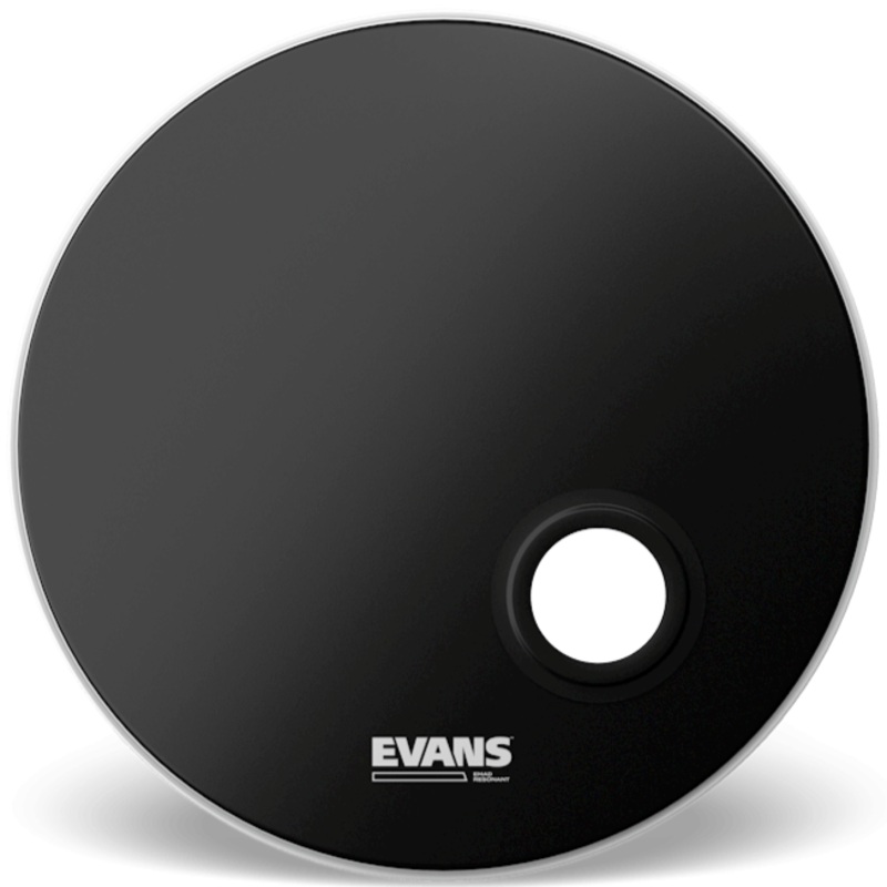 Evans BD22REMAD 22 Resonant EMAD Bass Drumhead, Black