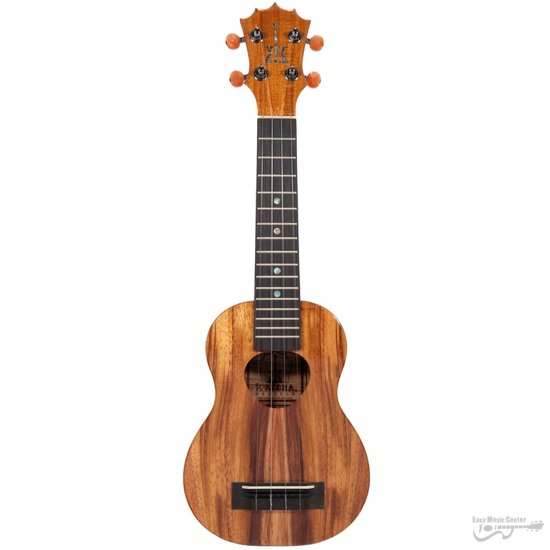 KoAloha KSM-02 Soprano Long-Neck Koa Ukulele