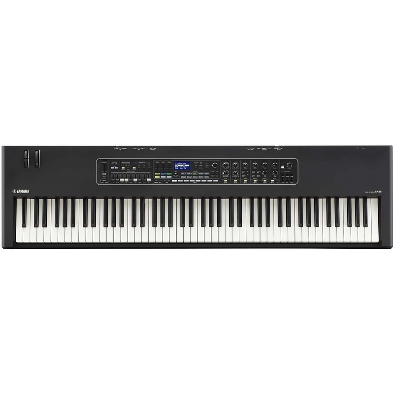 Yamaha CK88 88-Key Stage Keybaord w/ Speakers, GHS, Black