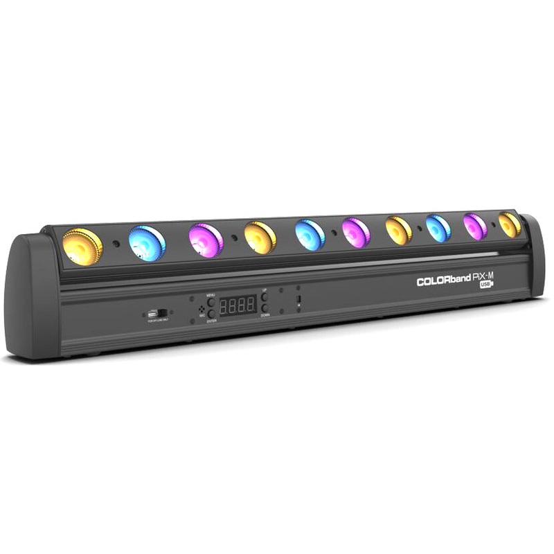 Chauvet CLRBANDPIXMILS Moving RGB LED Light Strip w/ILS, 10×9 LEDs