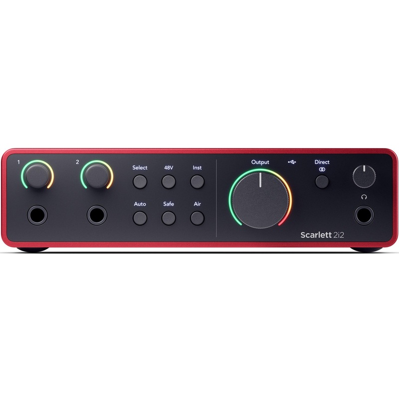 Focusrite SCARLETT2I2-4G Scarlett 2i2 4th Gen Audio Interface