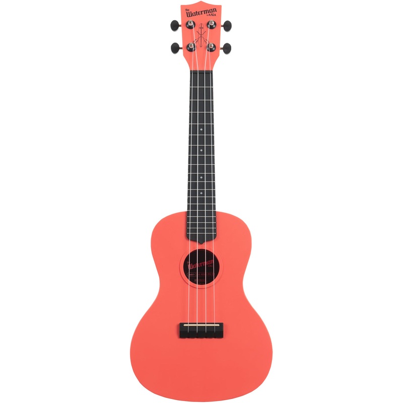 Kala KA-WMS-PK-C Concert Waterman Ukulele, Pink Dust