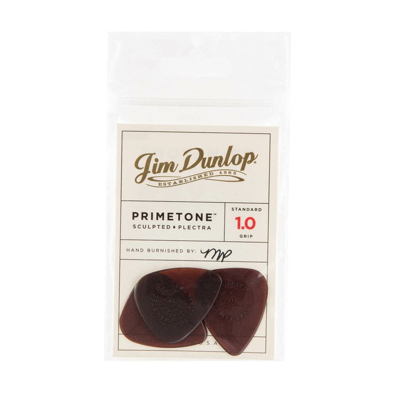 Dunlop – 510P1.0 –  Primetone Guitar Picks (3 pack) – Standard Grip (1.0mm)