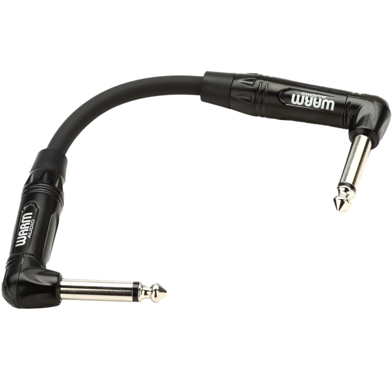 Warm Audio PRO-TS-2RT-6INCH 6 Pro Series Patch Cable, Dual Rt Angle