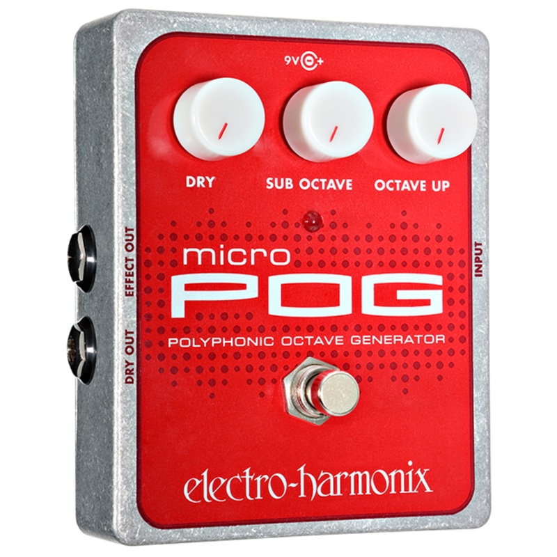 Electro-Harmonix Micro Pog Polyphonic Octave Generator Pedal