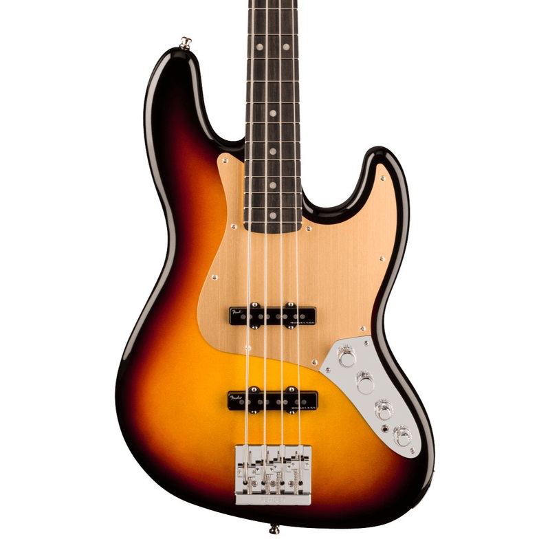 Fender American Ultra II Jazz Bass – Ebony Fingerboard – Ultraburst
