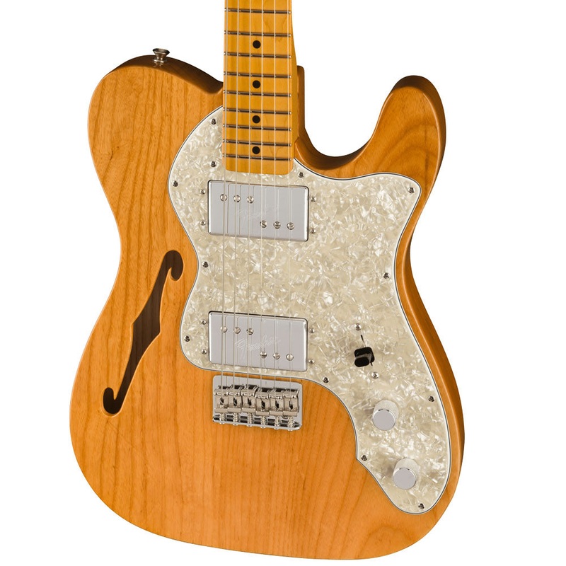 Fender American Vintage II 1972 Telecaster Thinline, Maple Fingerboard – Aged Natural