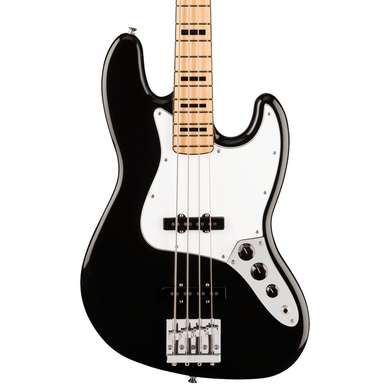 Fender Geddy Lee Jazz Bass- Maple Fingerboard – Black
