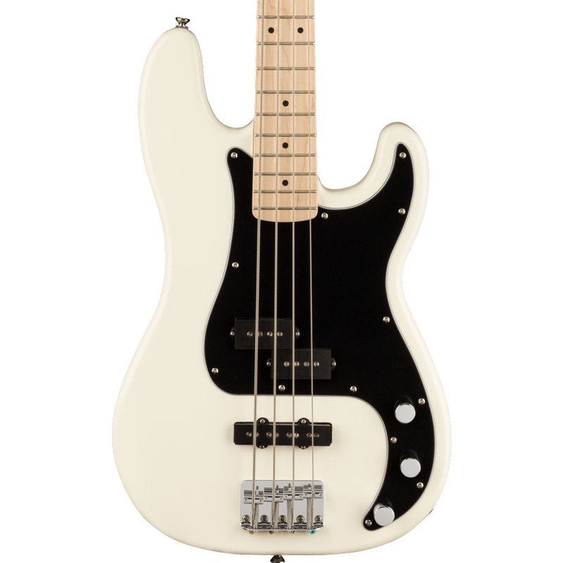Fender Squier Affinity Precision Bass PJ, Maple Fingerboard, Black Pickguard – Olympic White