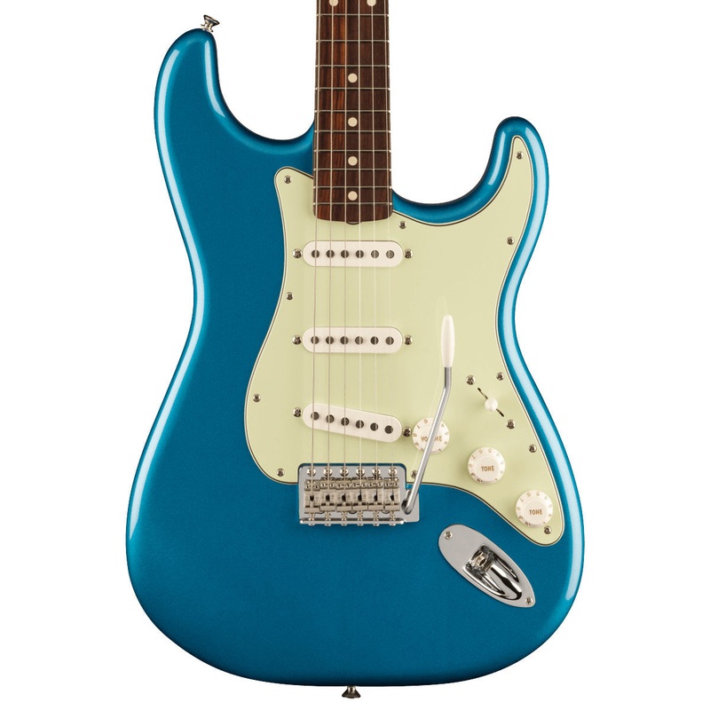 Fender Vintera II 60s Stratocaster Electric Guitar – Rosewood Fingerboard – Lake Placid Blue