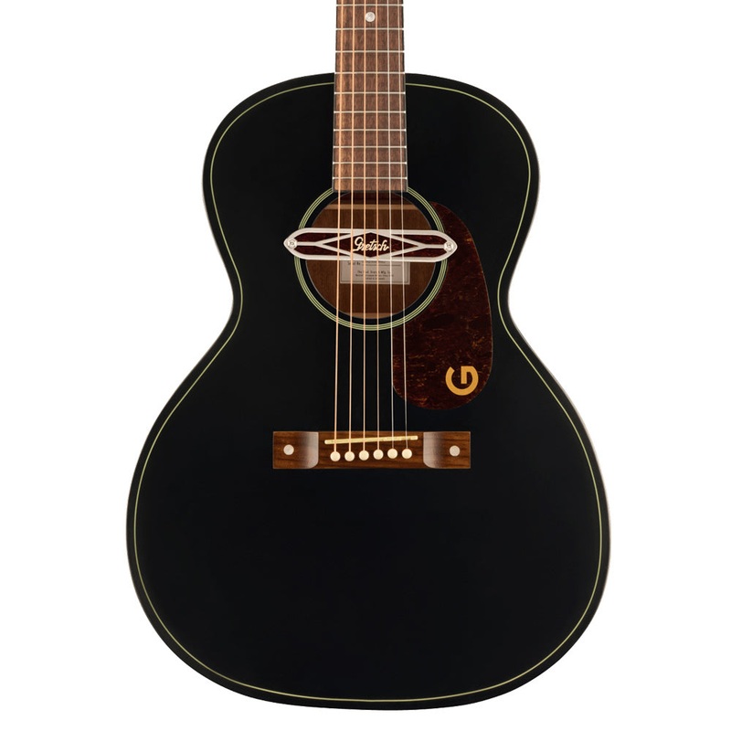 Gretsch Deltoluxe Concert Acoustic-Electric Guitar – Black Top