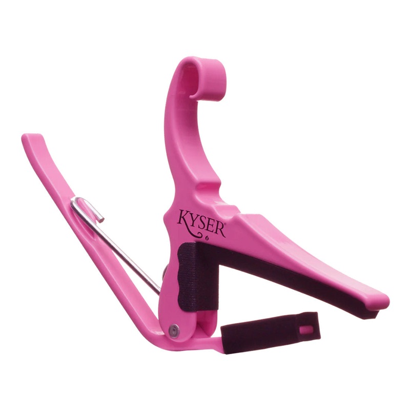 Kyser Quick-Change 6 String Guitar Capo – Pink Revival