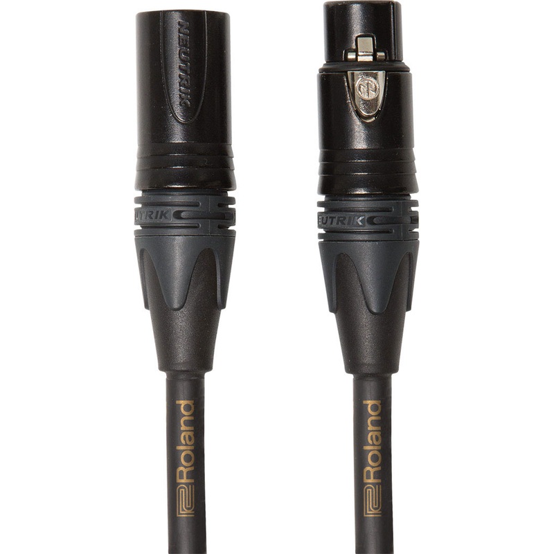 Roland RMC-G50 Gold Series Microphone XLR Cable – 50 ft.