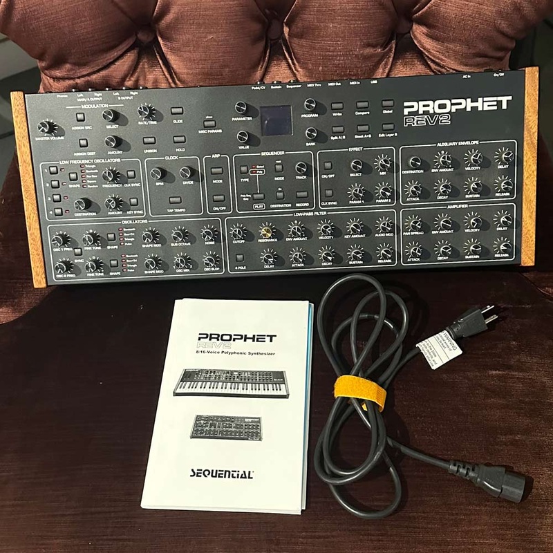 Sequential Dave Smith Instruments Prophet Rev2 Desktop 8-Voice Polyphonic Analog Synthesizer Module (Pre-Owned)
