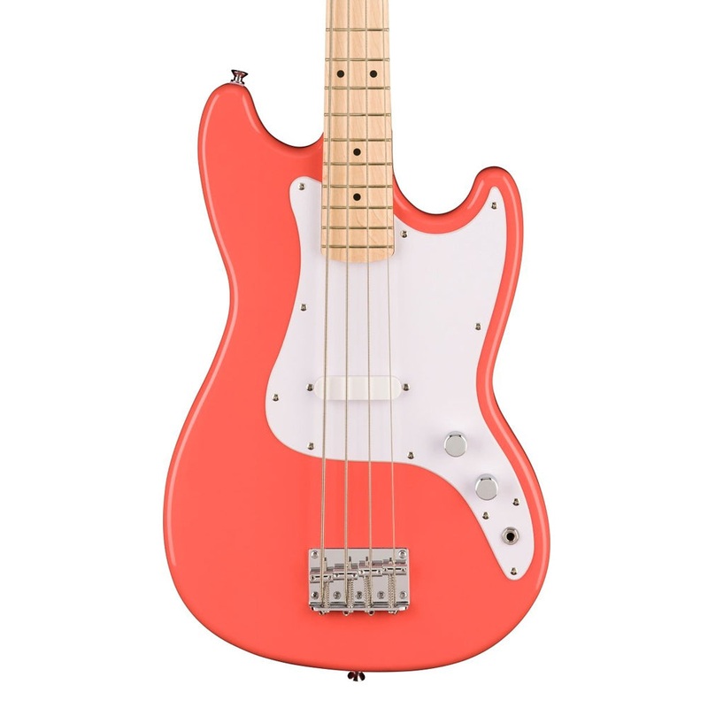 Squier Sonic Bronco 4-String Electric Bass – Tahitian Coral