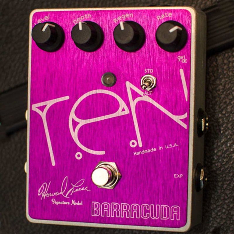 Ten Effects Howard Leese Signature Barracuda Analog Flanger Pedal v3