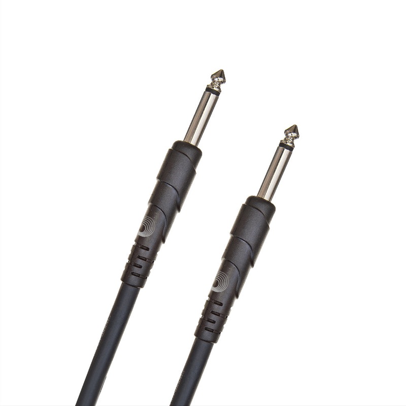 D’Addario Classic Series Speaker Cable, 1/4 in. to 1/4 in. – 5 ft.