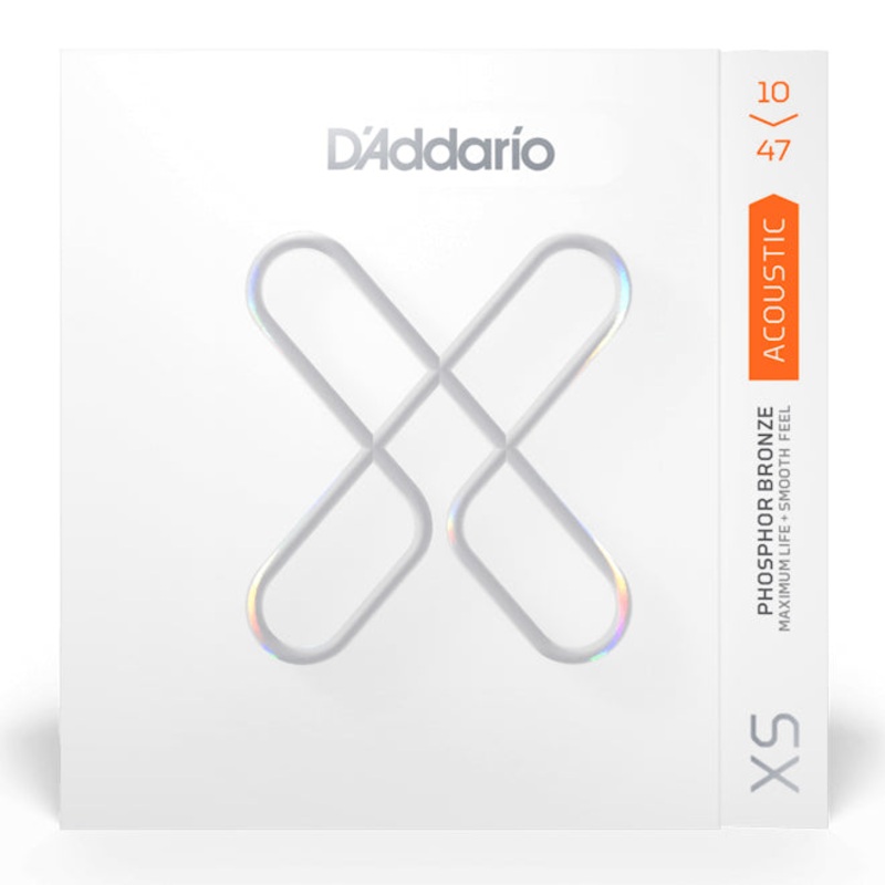 D’Addario XSAPB1047 Acoustic Phosphor Bronze, Extra Light, 10-47