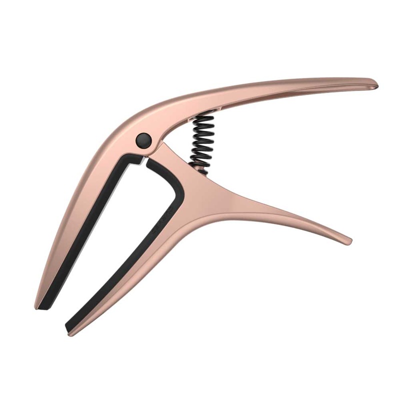 Ernie Ball P09605 Axis Dual Radius Capo – Rose Gold Satin