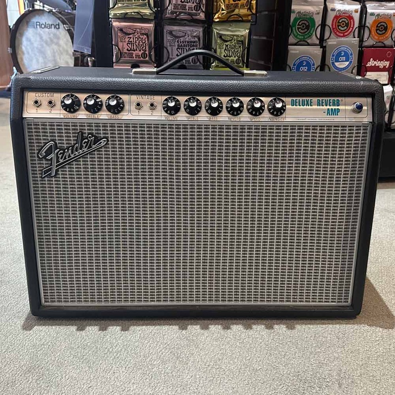 Fender 68 Custom Deluxe Reverb 1×12 Combo Guitar Tube Amp (Pre-Owned)