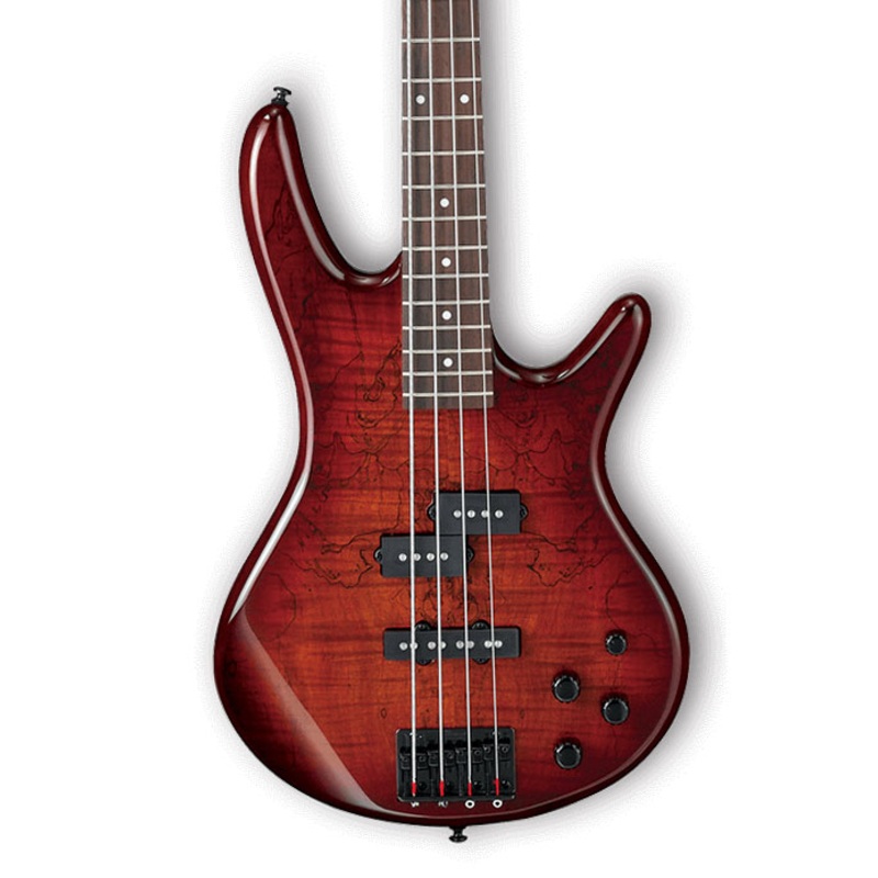 Ibanez GSR200SM GIO Series 4 String Bass – Charcoal Brown Burst