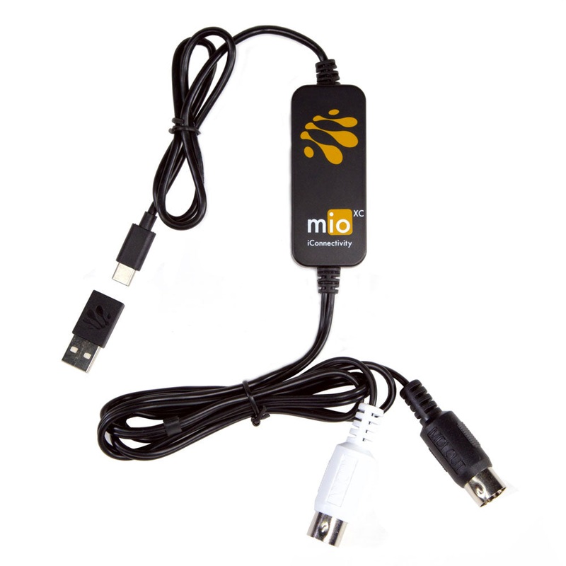 iConnectivity mioXC USB Type-C 1×1 MIDI interface for Mac, PC, iOS, or Android