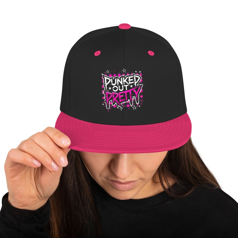 Punked Out Pretty Official Licensed Snapback Hat