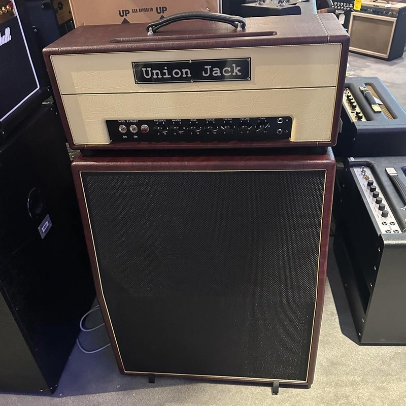 Union Jack Amplification – The JCM Master – Guitar Tube Amp Head w/ Matching 2×12 Cab (Pre-Owned)