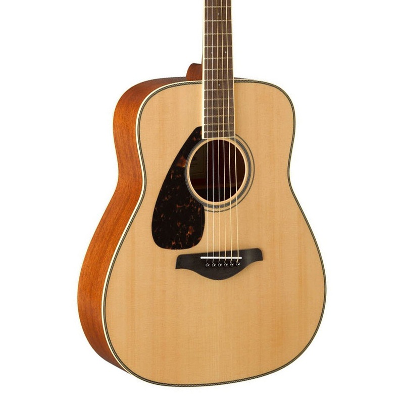 Yamaha FG820L Left Handed Acoustic Guitar – Natural