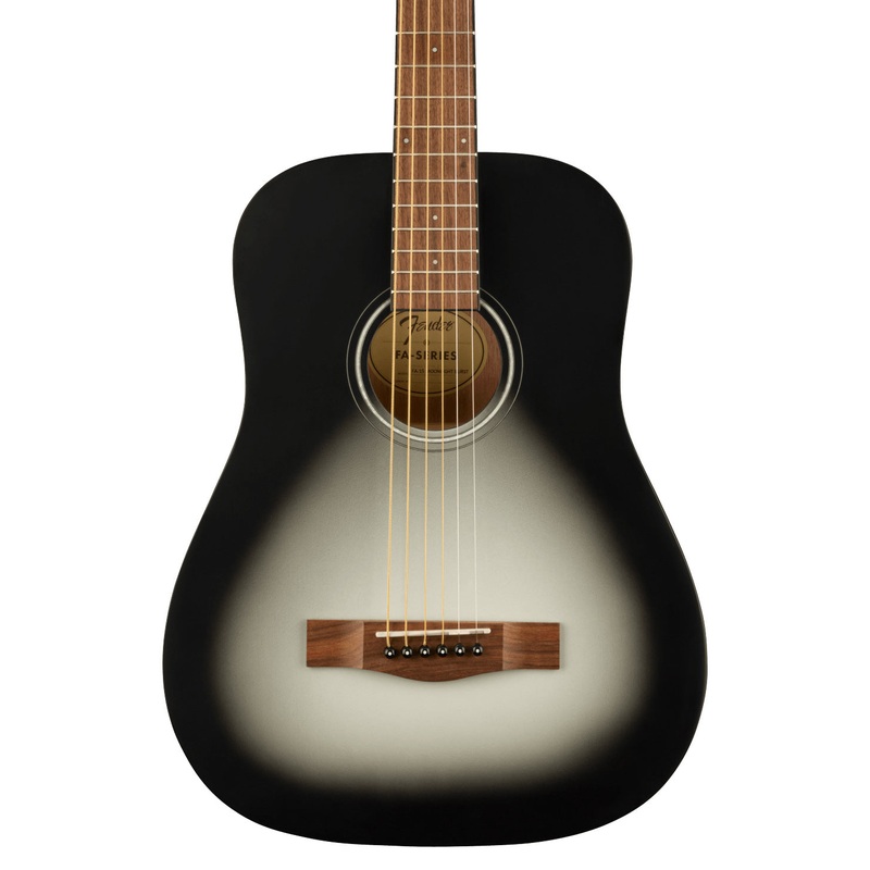 Fender FA-15 3/4 Scale Steel Acoustic Guitar with Gig Bag, Walnut Fingerboard – Moonlight