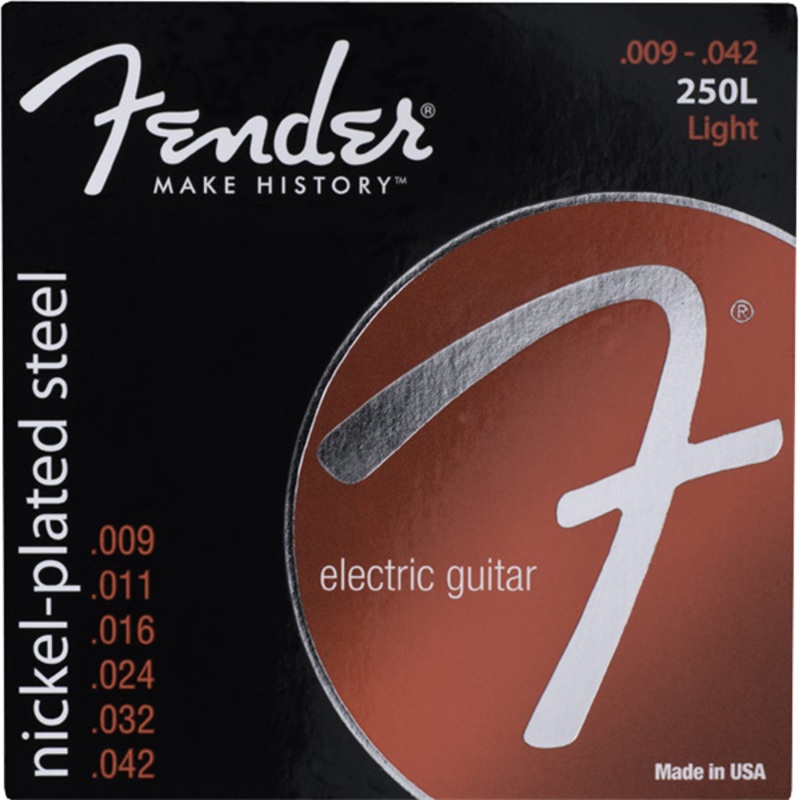 Fender Super 250L Nickel-Plated Steel Electric Strings