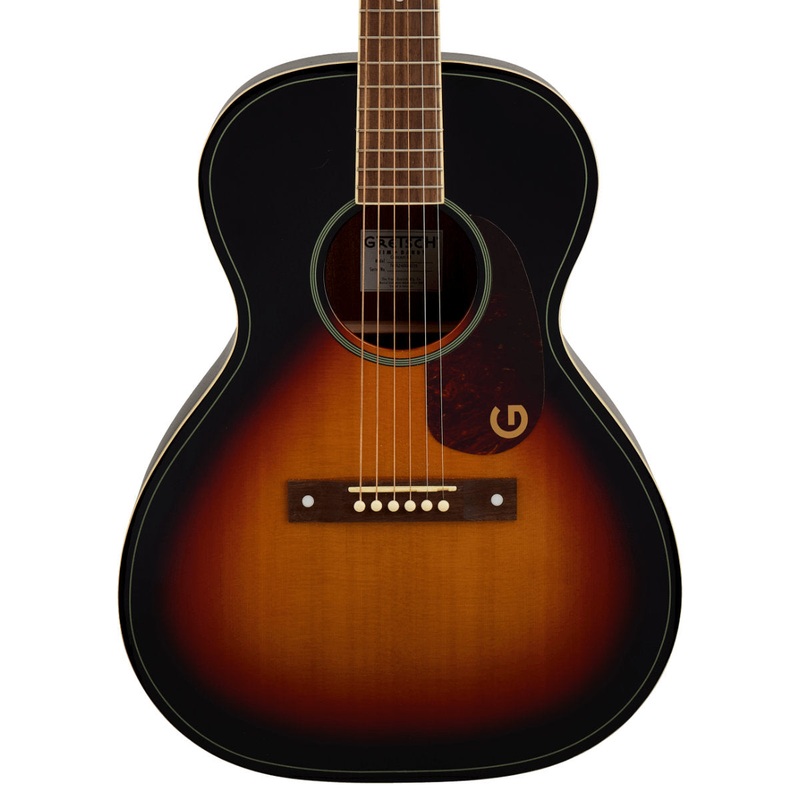 Gretsch Limited Edition Jim Dandy Concert Solid Top Acoustic Guitar – Walnut Fingerboard – Heritage Burst Limited Edition