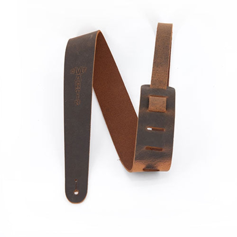 Martin 18A0065 Vintage Leather 2 in. Guitar Strap – Brown