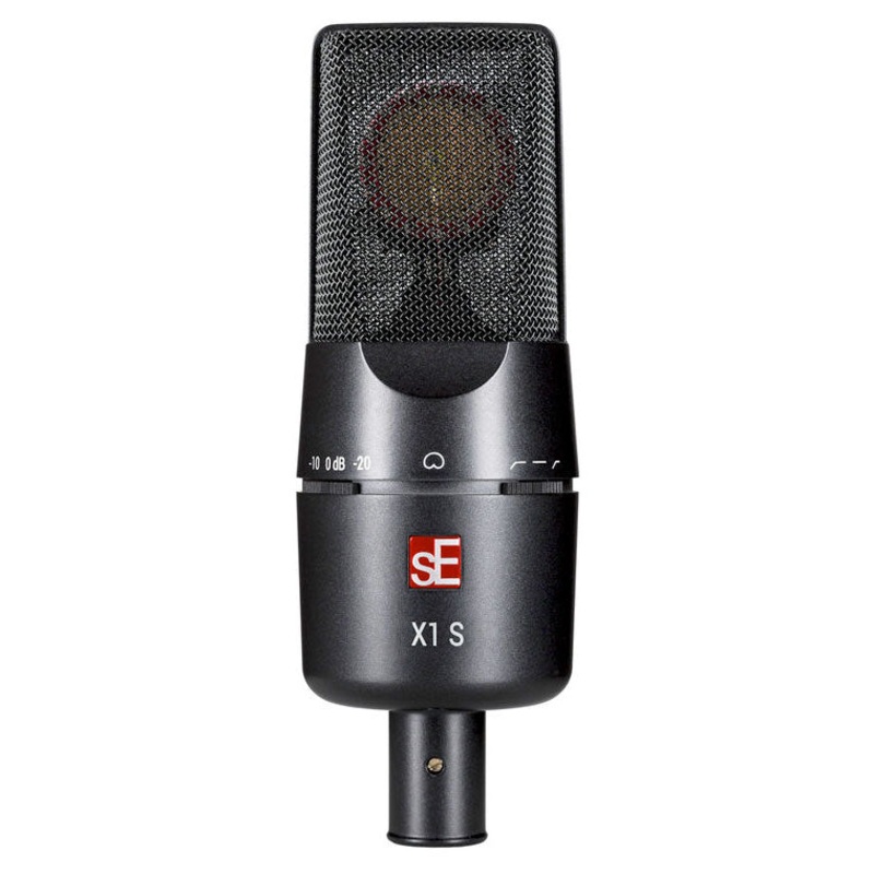 sE X1-S Large Diaphragm Condenser Microphone – Black