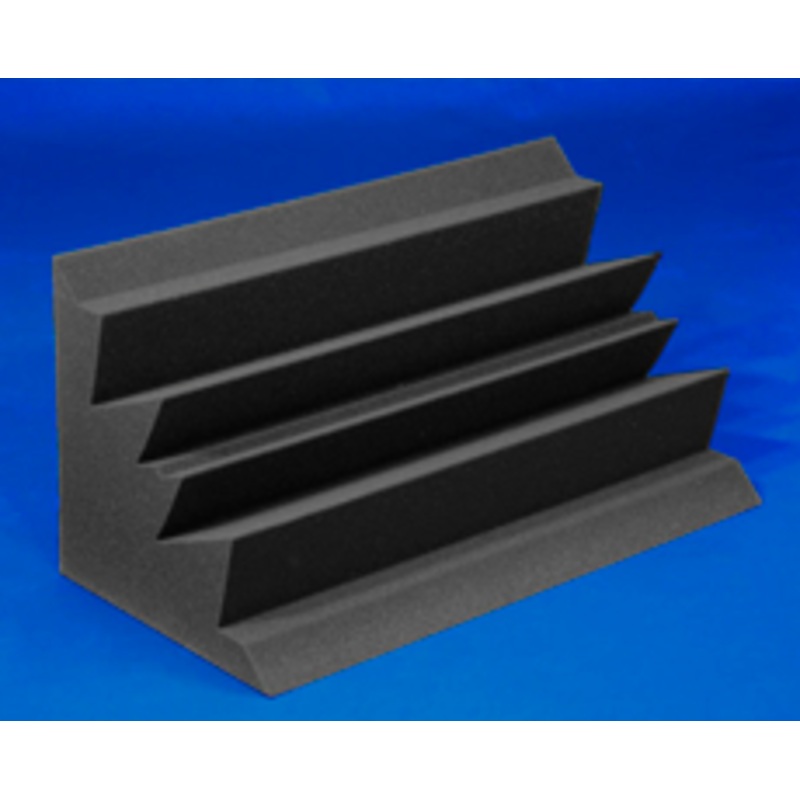 12 x 12 x 24 Corner Bass Absorbers-Charcoal