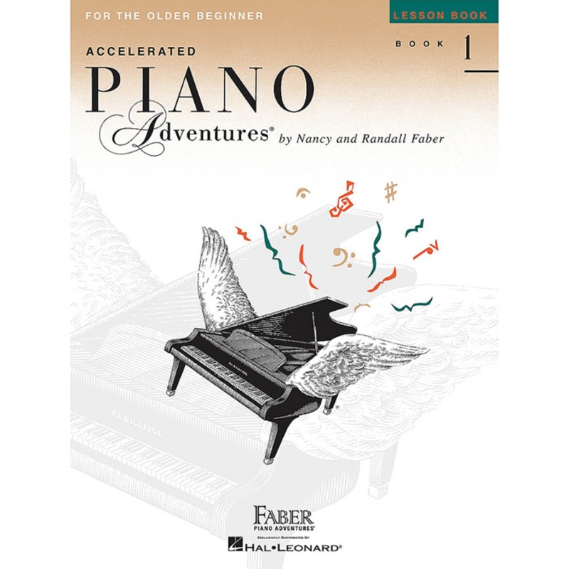 Accelerated Piano Adventures for the Older Beginner Lesson Book 1