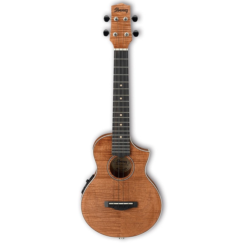 Ibanez UEW15E Concert Acoustic Electric Ukulele – Open Pore Natural
