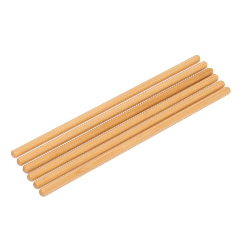 Latin Percussion LP249B Wooden Guiro Scraper – 6-pack