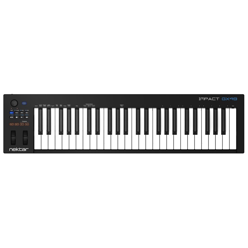 Nektar Impact GX49 49-Key USB MIDI Keyboard Controller