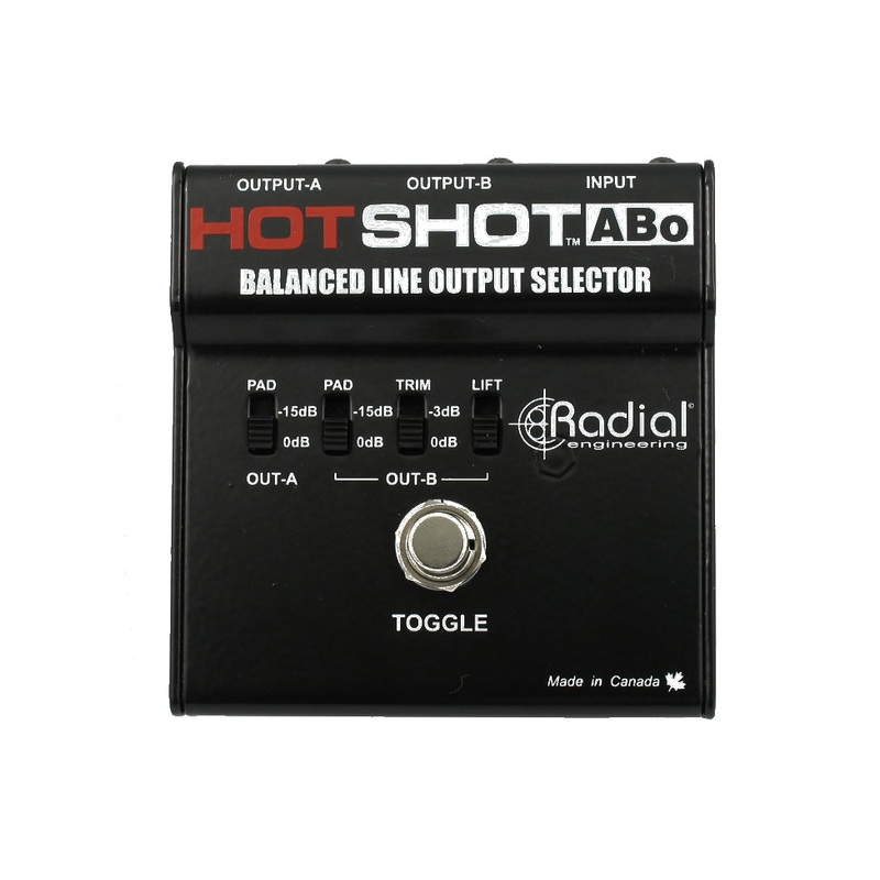 Radial HotShot ABo Line Output Selector