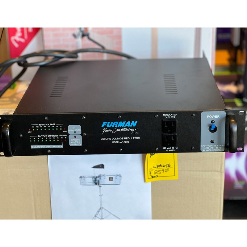 Furman AR-1220 2U Rackmount 20 Amp AC Line Voltage Regulator (Pre-Owned)