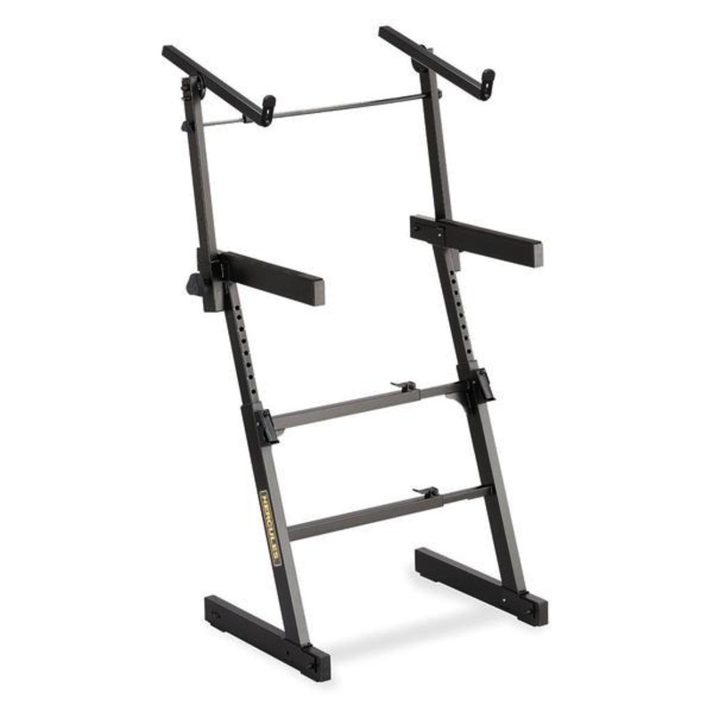 Hercules AutoLock Z Keyboard Stand with 2nd Tier