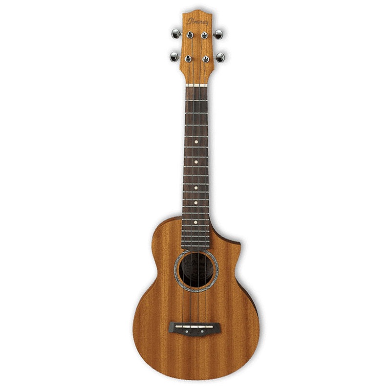 Ibanez UEW5 All Mahogany Concert Ukulele – Open Pore Natural