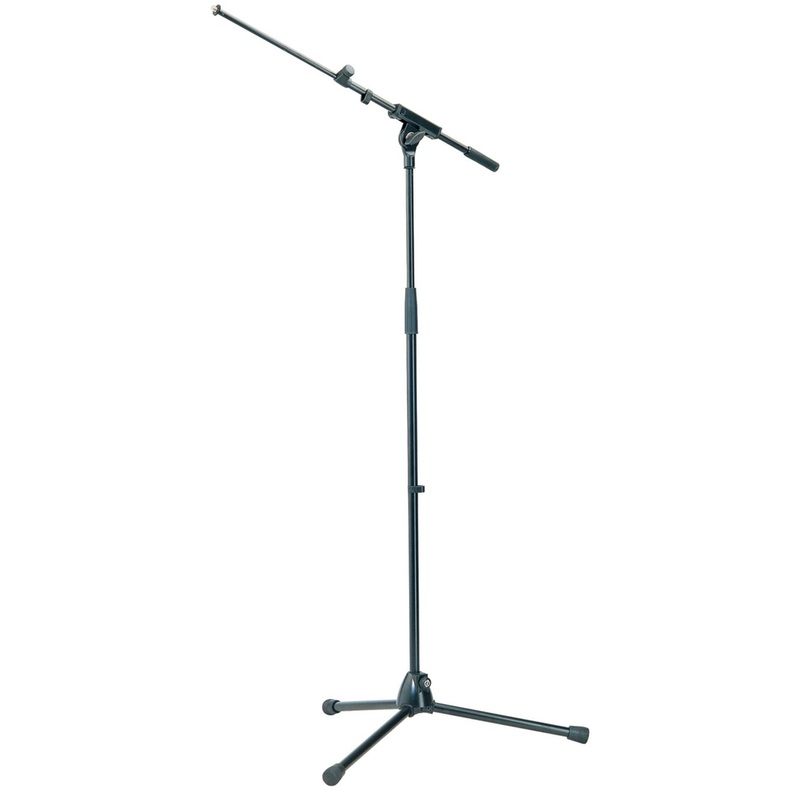 K&M Microphone Stand With Telescopic Boom