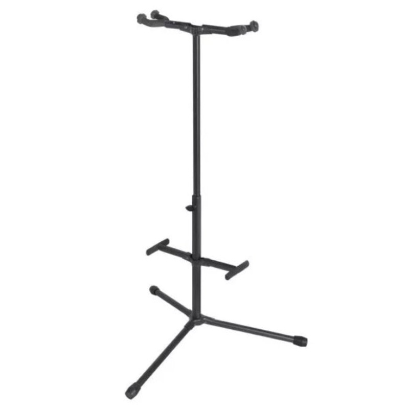 On-Stage GS7255 Hang-It Double Guitar Stand – Tripod Base – Black