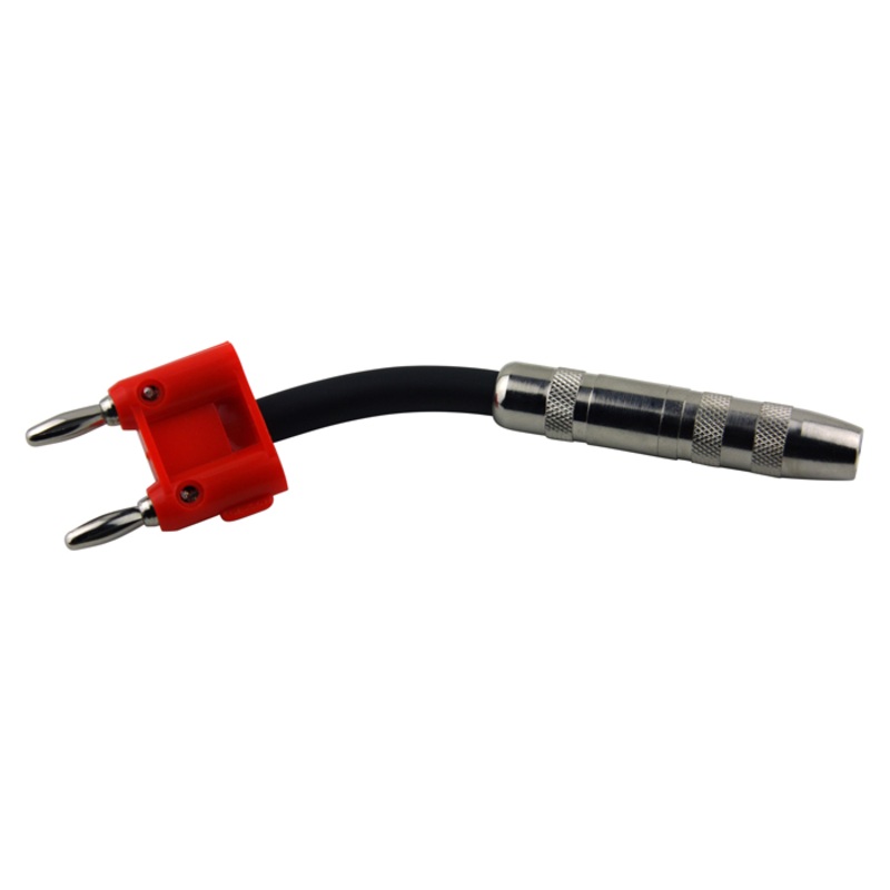 Pig Hog PX-14BAN Solutions 1/4 in. (F) to Dual Banana Adapter 6 in. Cable